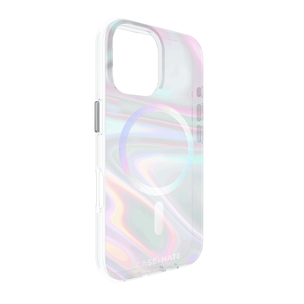 Wholesale cell phone accessory Case-Mate - Soap Bubble MagSafe Case for Apple iPhone 16 - Iridescent