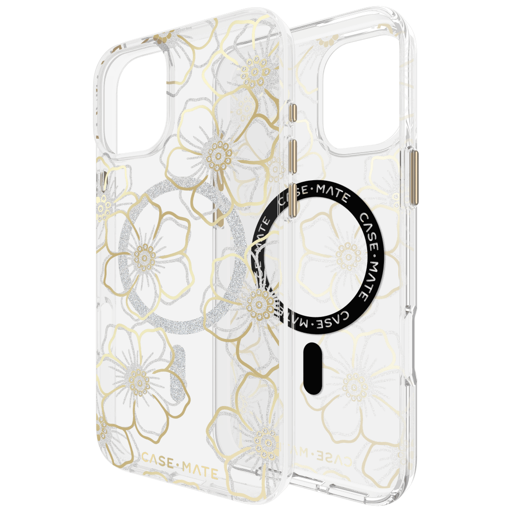 Wholesale cell phone accessory Case-Mate - Floral Gems MagSafe Case for Apple iPhone 16 Plus