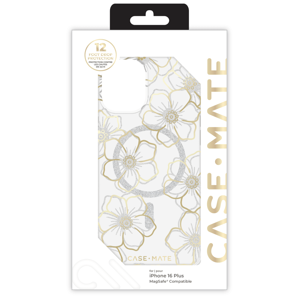 Wholesale cell phone accessory Case-Mate - Floral Gems MagSafe Case for Apple iPhone 16 Plus