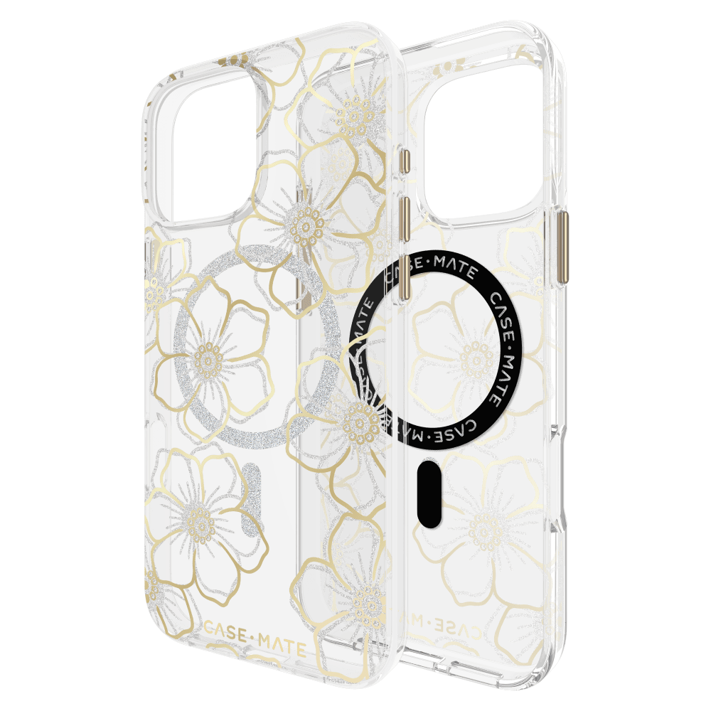 Wholesale cell phone accessory Case-Mate - Floral Gems MagSafe Case for Apple iPhone 16 Pro