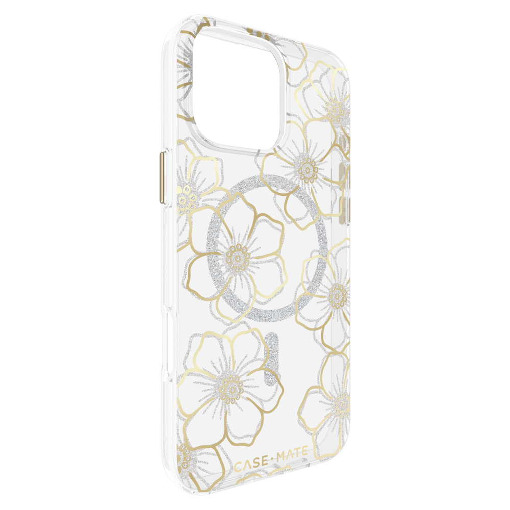 Wholesale cell phone accessory Case-Mate - Floral Gems MagSafe Case for Apple iPhone 16 Pro
