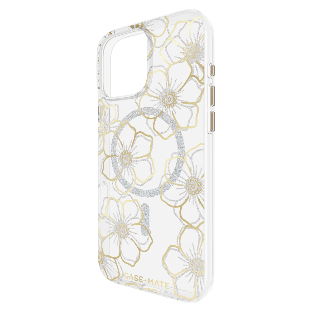 Wholesale cell phone accessory Case-Mate - Floral Gems MagSafe Case for Apple iPhone 16 Pro