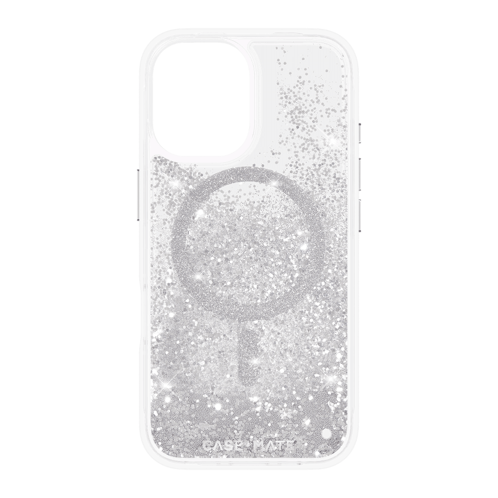 Wholesale cell phone accessory Case-Mate - Waterfall Case for Apple iPhone 16 - Silver