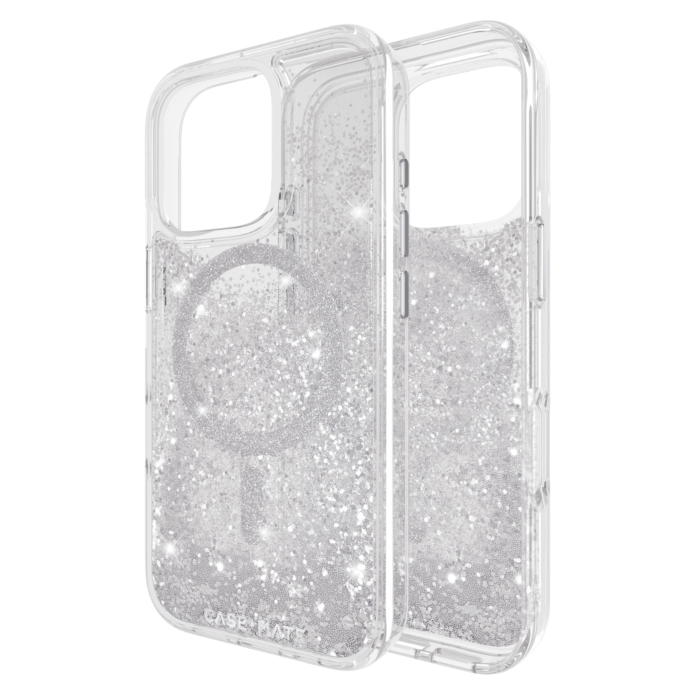 Wholesale cell phone accessory Case-Mate - Waterfall Case for Apple iPhone 16 Pro - Silver