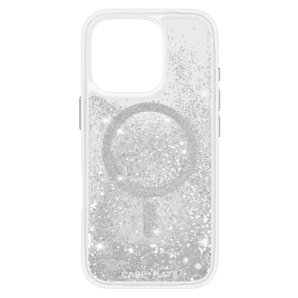 Wholesale cell phone accessory Case-Mate - Waterfall Case for Apple iPhone 16 Pro - Silver