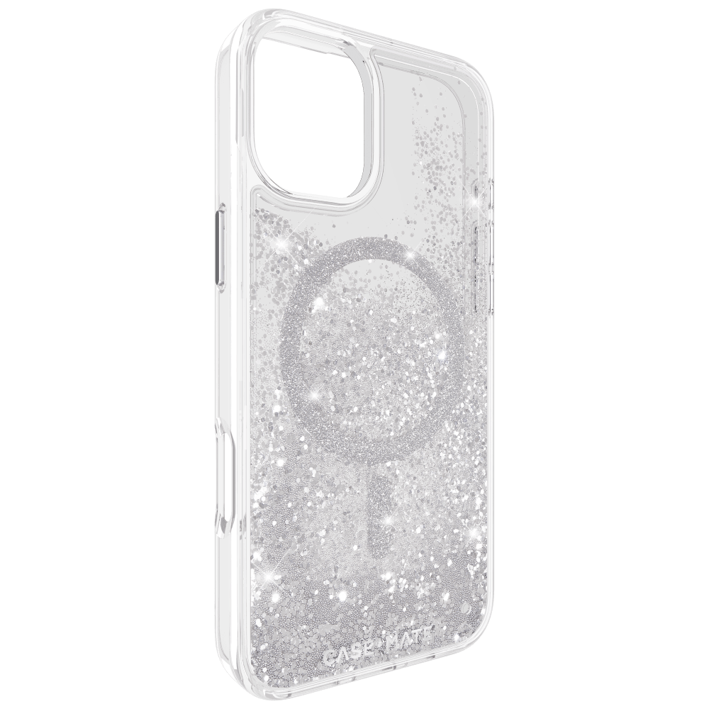 Wholesale cell phone accessory Case-Mate - Waterfall Case for Apple iPhone 16 Plus - Silver