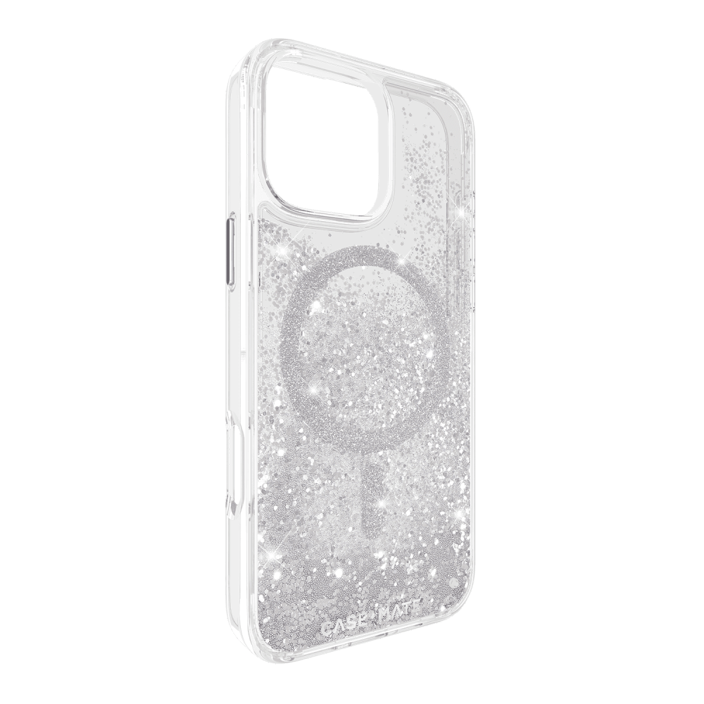 Wholesale cell phone accessory Case-Mate - Waterfall Case for Apple iPhone 16 Pro Max - Silver