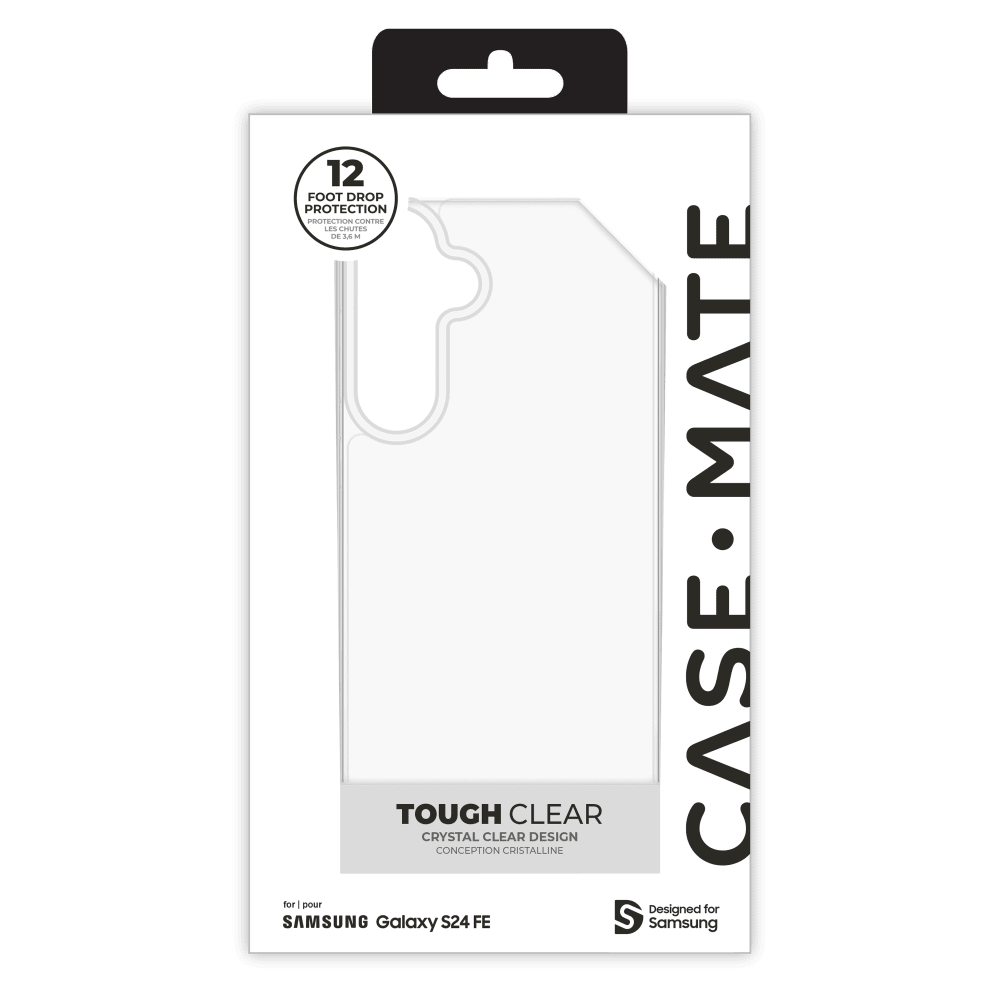 Wholesale cell phone accessory Case-Mate - Tough Case for Samsung Galaxy S24 FE - Clear