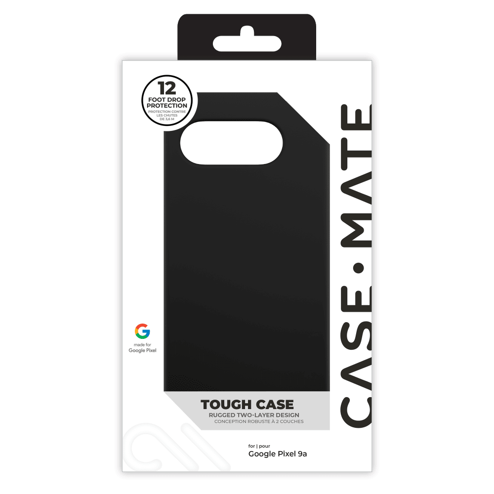 Wholesale cell phone accessory Case-Mate - Tough Case for Google Pixel 9a - Black