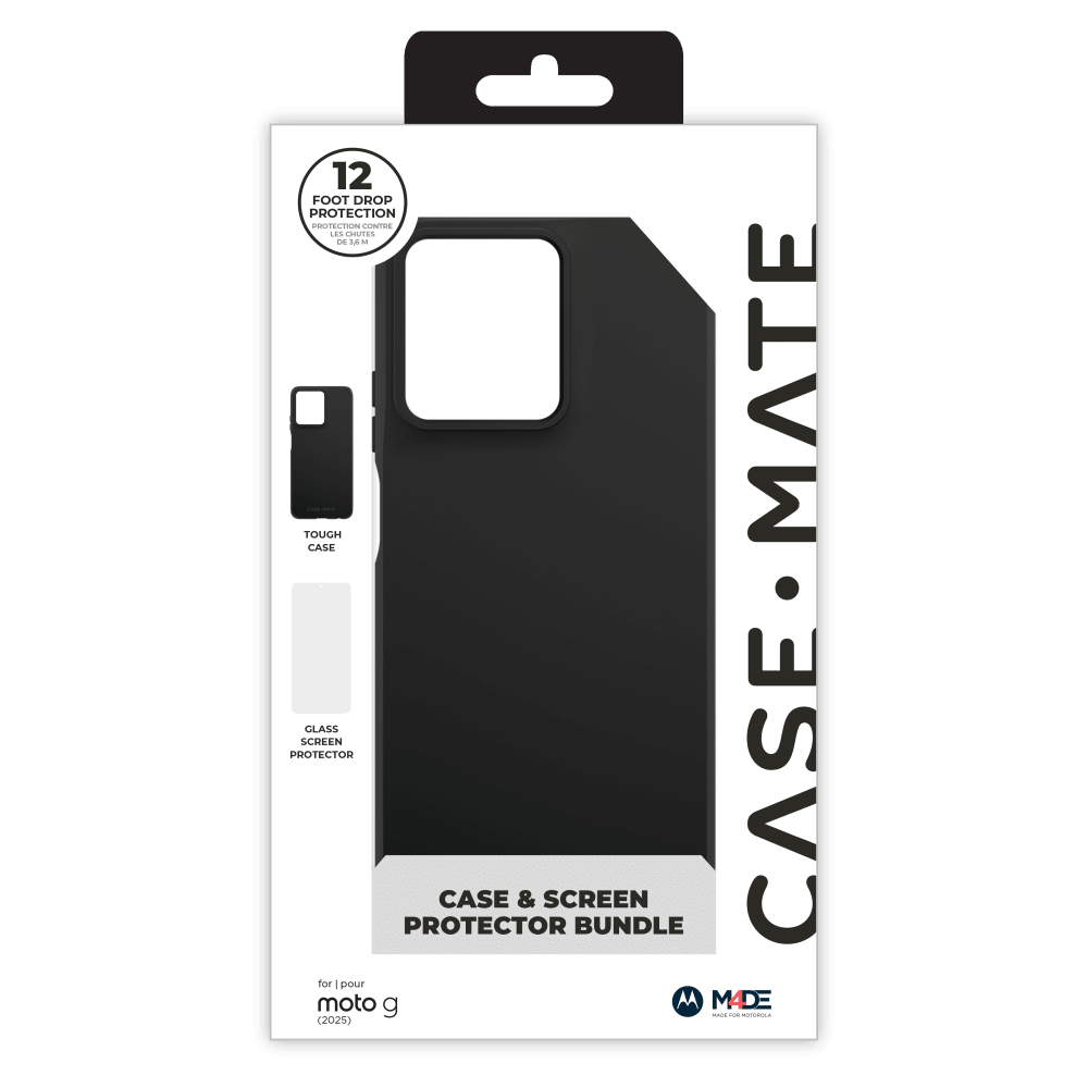 Wholesale cell phone accessory Case-Mate - Protection Pack Tough Case and Glass Screen Protector