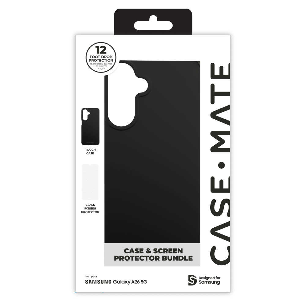 Wholesale cell phone accessory Case-Mate - Protection Pack Tough Case and Glass Screen Protector