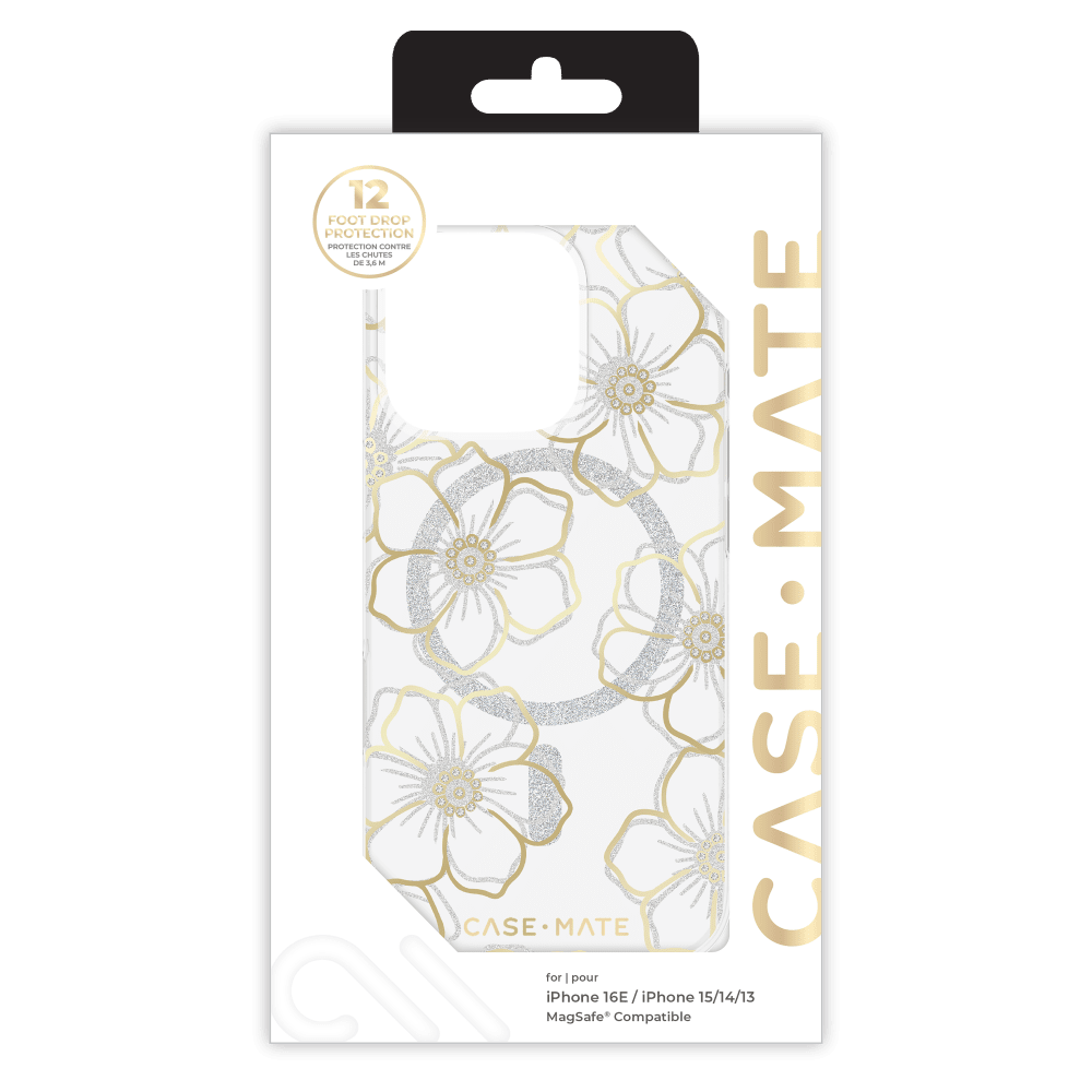Wholesale cell phone accessory Case-Mate - Floral Gems MagSafe Case for Apple iPhone 16e   /
