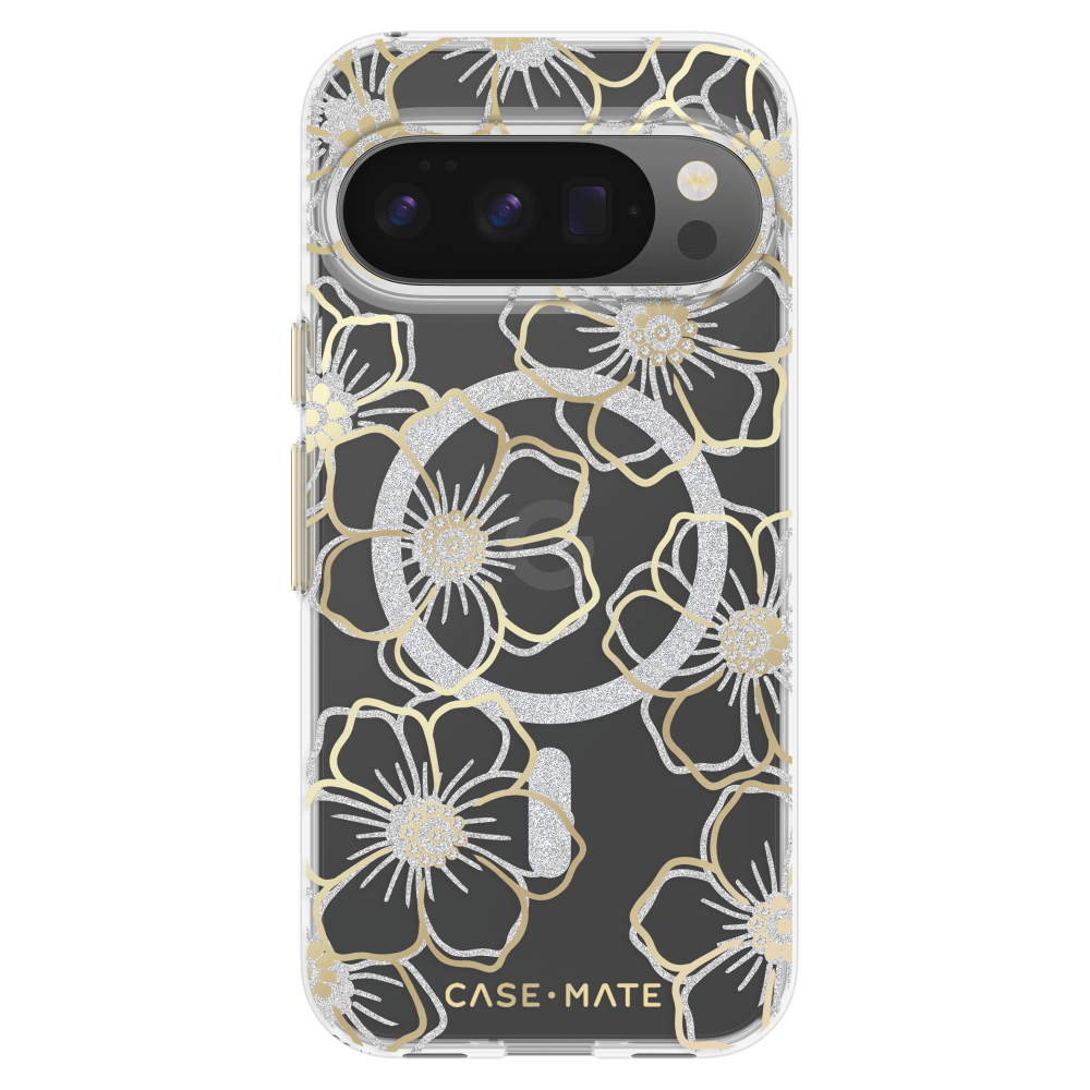 Wholesale cell phone accessory Case-Mate - Floral Gems Case with Magnet for Google Pixel 10