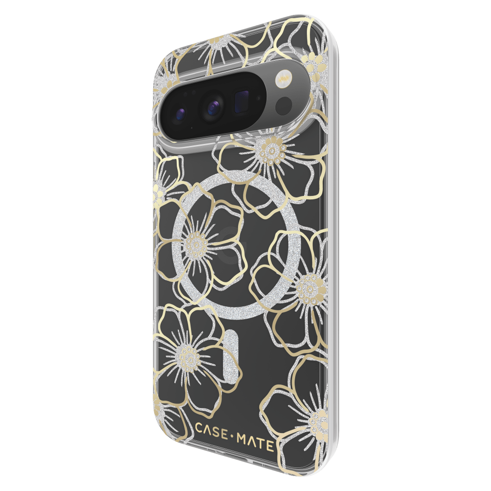 Wholesale cell phone accessory Case-Mate - Floral Gems Case with Magnet for Google Pixel 10