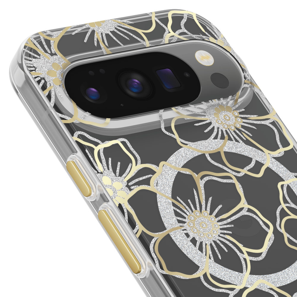 Wholesale cell phone accessory Case-Mate - Floral Gems Case with Magnet for Google Pixel 10