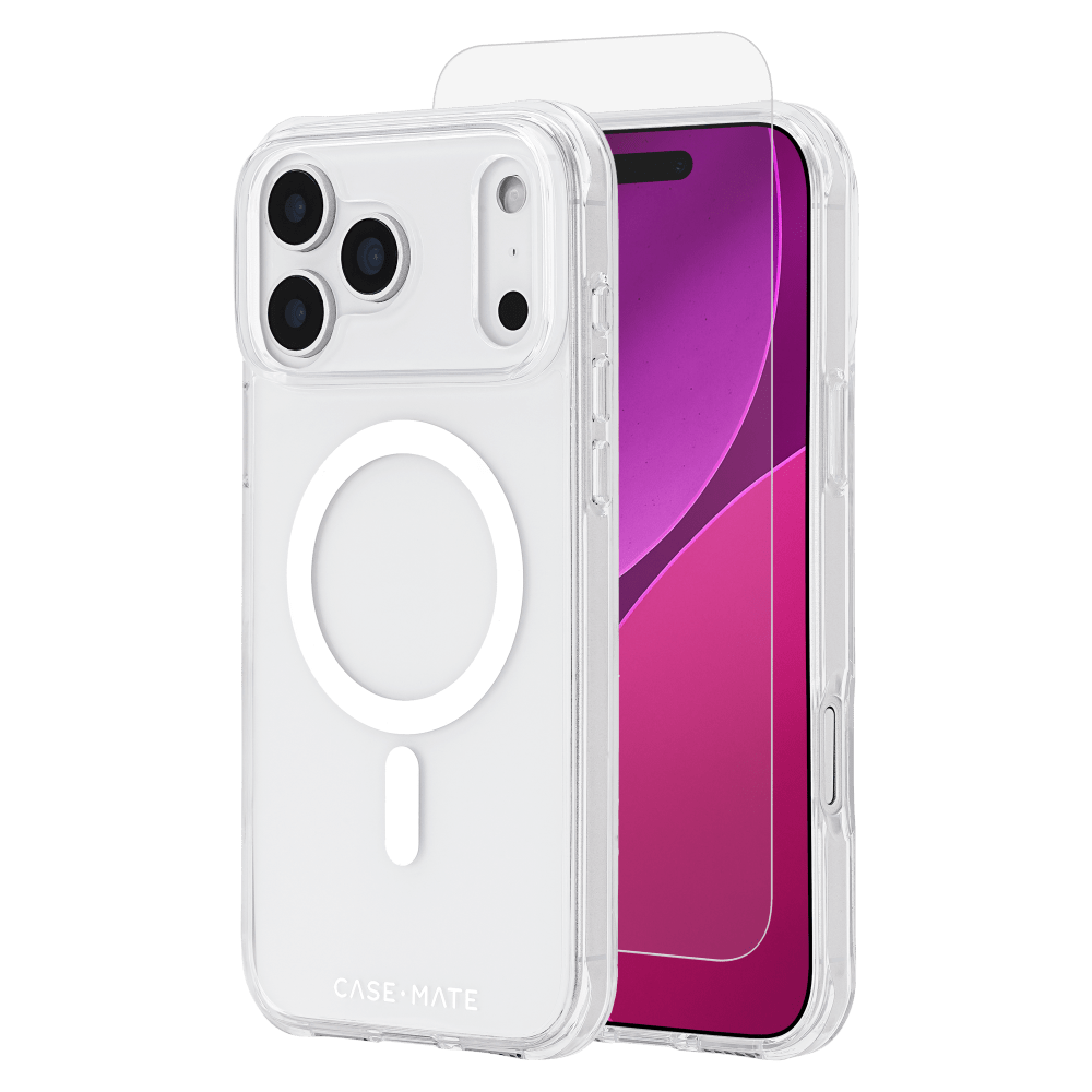 Wholesale cell phone accessory Case-Mate - Protection Pack Tough MagSafe Case and Glass Screen