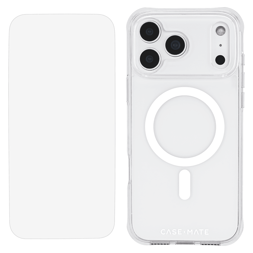 Wholesale cell phone accessory Case-Mate - Protection Pack Tough MagSafe Case and Glass Screen
