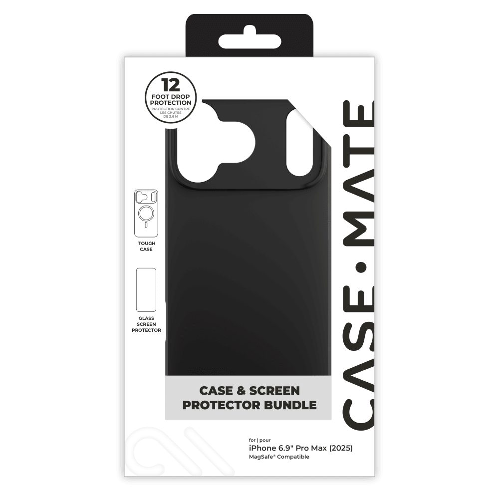 Wholesale cell phone accessory Case-Mate - Protection Pack Tough MagSafe Case and Glass Screen
