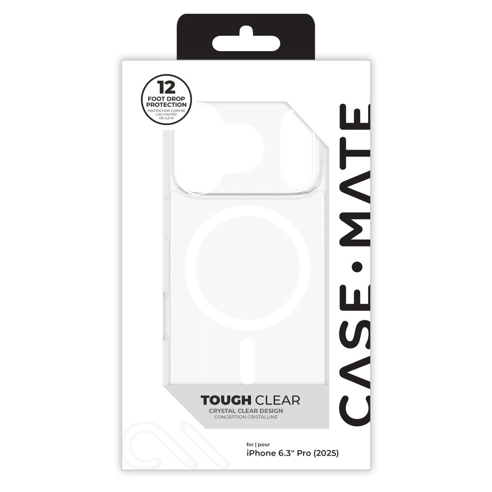 Wholesale cell phone accessory Case-Mate - Tough MagSafe Case for Apple iPhone 17 Pro - Clear