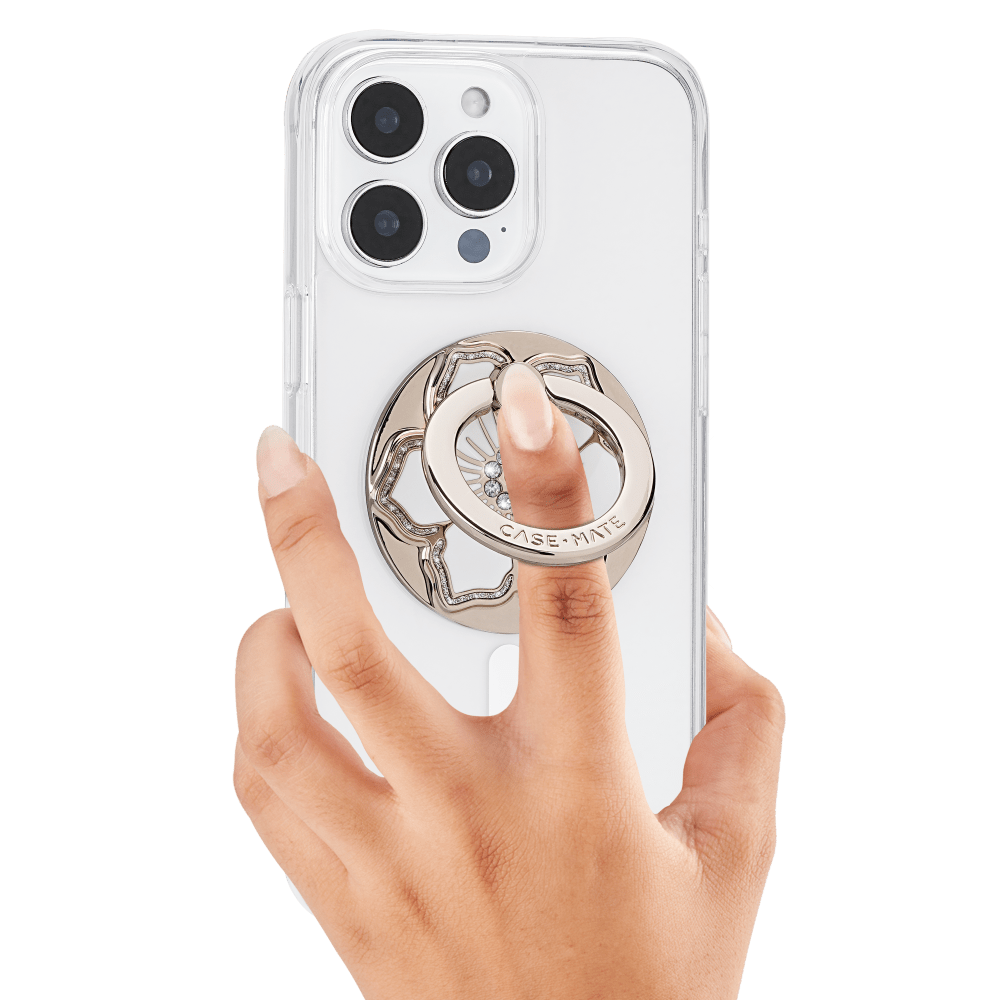 Wholesale cell phone accessory Case-Mate - Floral Gems Magnetic Ring Stand - Floral Gems