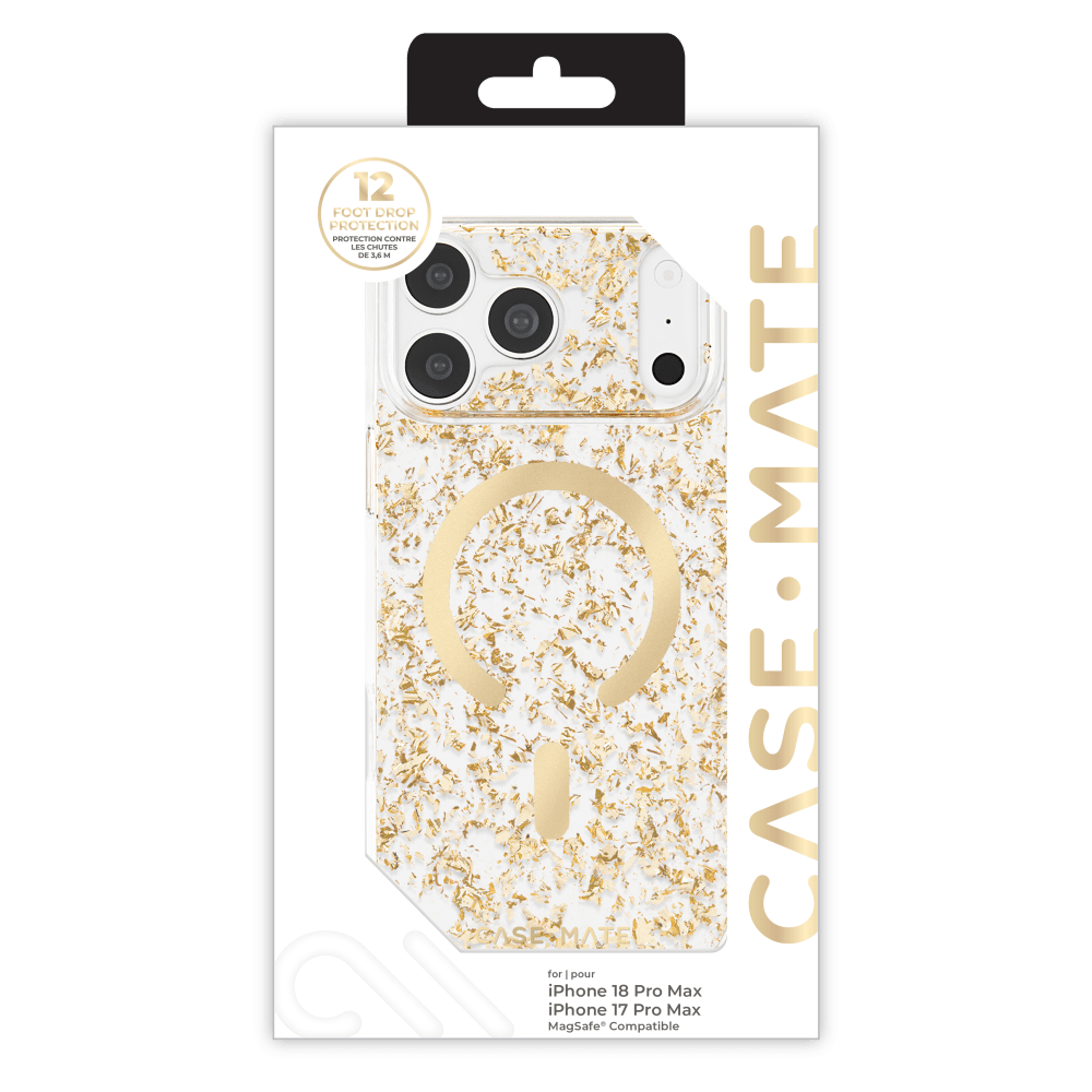 Wholesale cell phone accessory Case-Mate - Karat Flakes MagSafe Case for Apple iPhone 18 Pro
