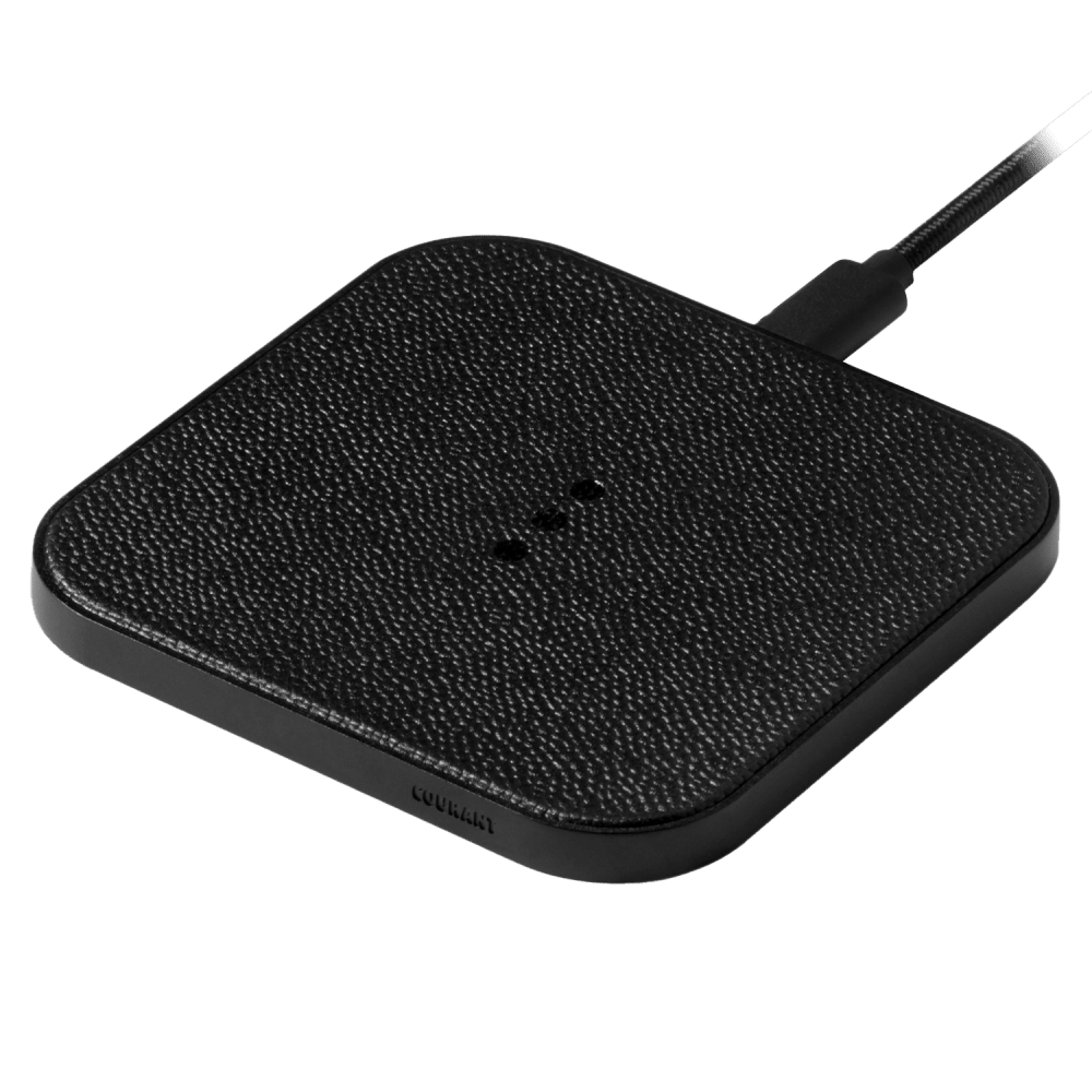 Wholesale cell phone accessory Courant - CATCH:1 Classic Wireless Charging Pad - Black