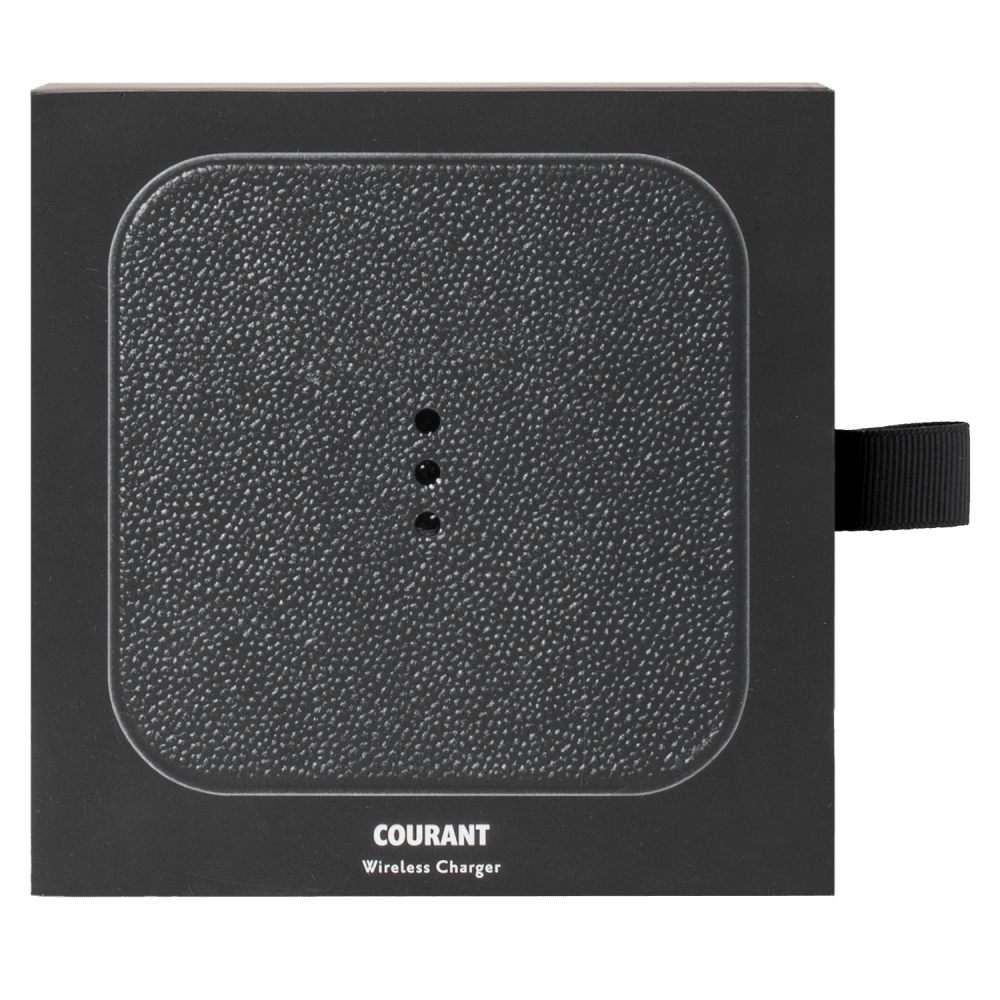 Wholesale cell phone accessory Courant - CATCH:1 Classic Wireless Charging Pad - Black