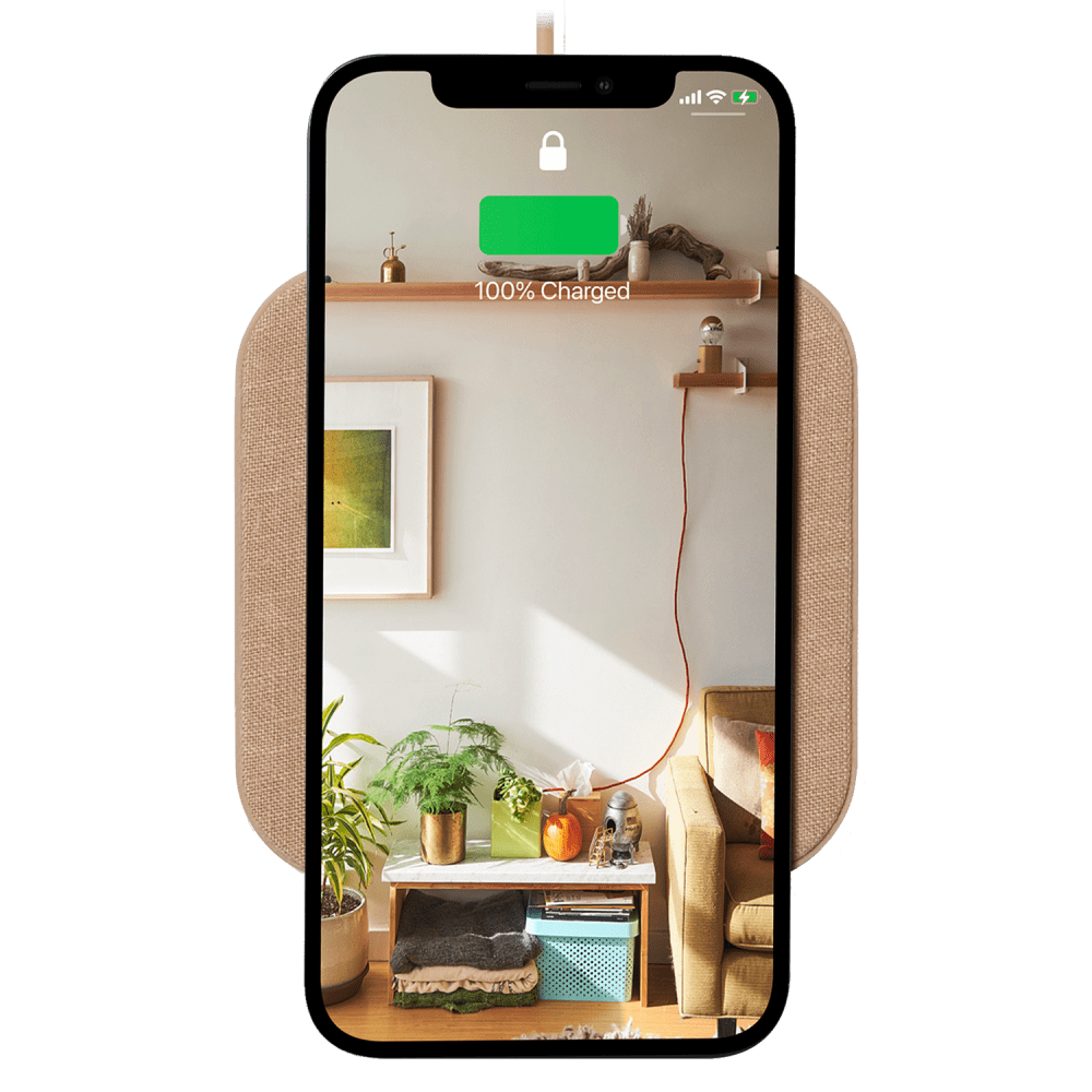 Wholesale cell phone accessory Courant - CATCH:1 Essentials Wireless Charging Pad - Camel