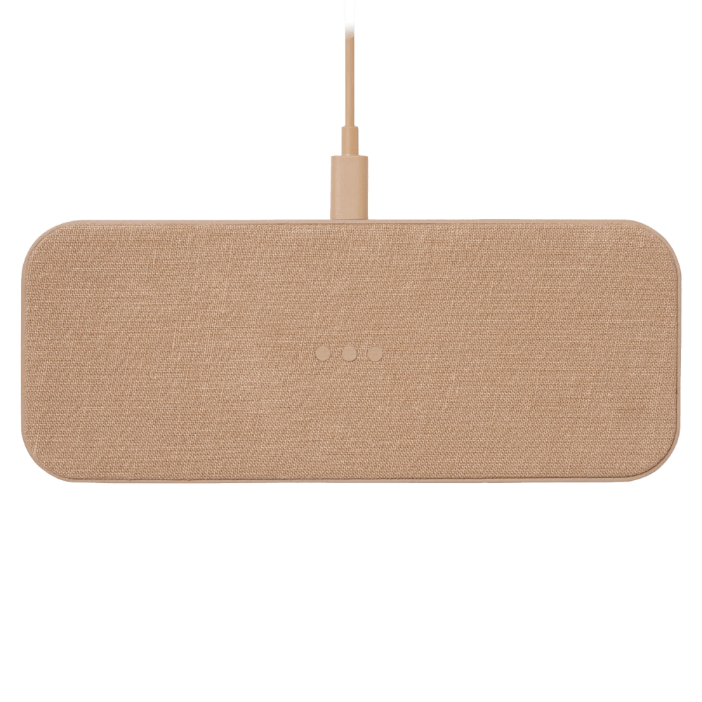 Wholesale cell phone accessory Courant - CATCH:2 Essentials Wireless Charging Pad - Camel