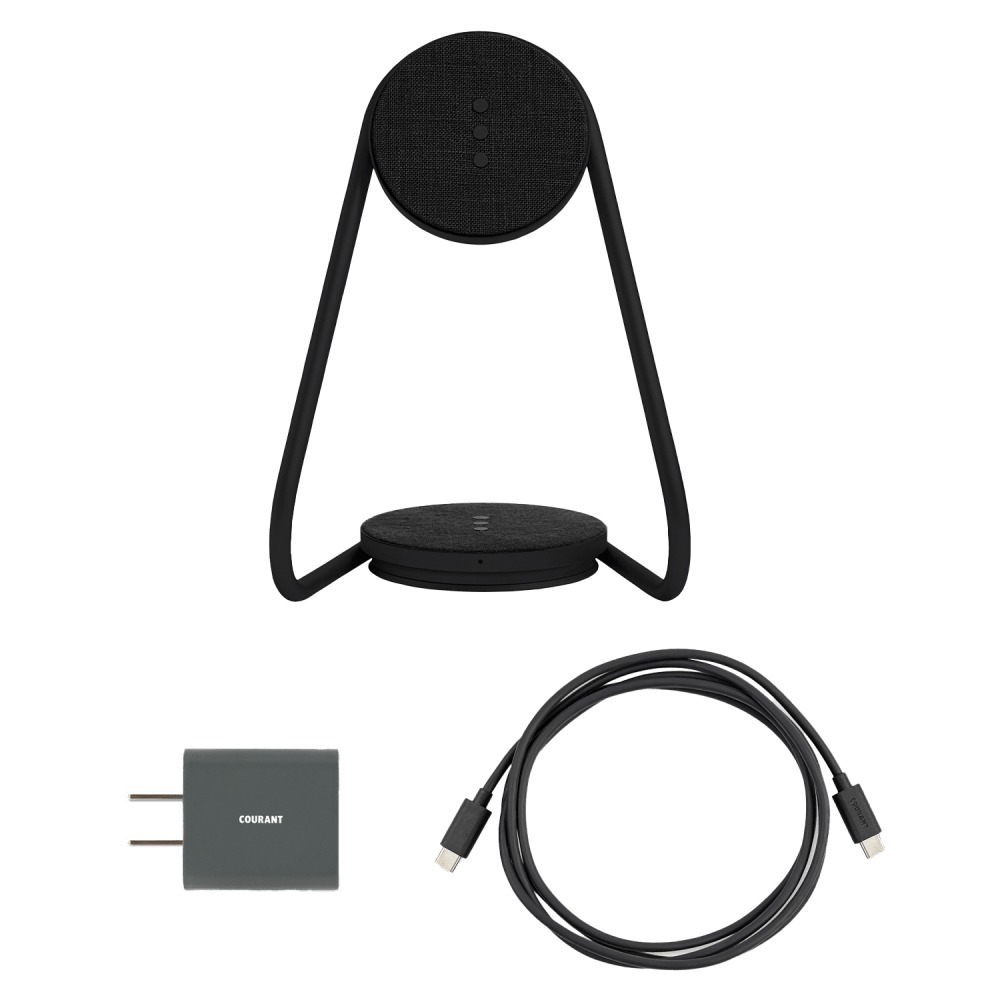 Wholesale cell phone accessory Courant - MAG:2 Essentials Wireless MagSafe Charging Pad - Charcoal