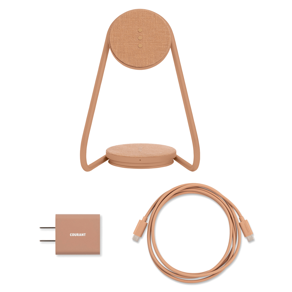 Wholesale cell phone accessory Courant - MAG:2 Essentials Wireless MagSafe Charging Pad - Camel