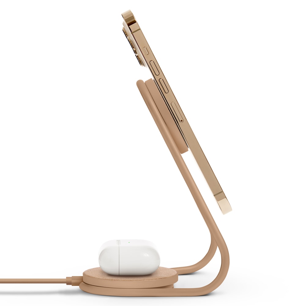 Wholesale cell phone accessory Courant - MAG:2 Essentials Wireless MagSafe Charging Pad - Camel