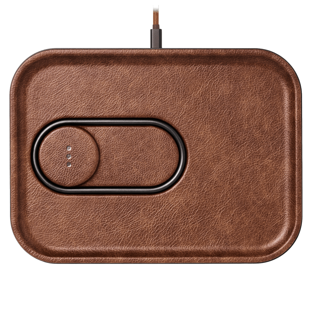 Wholesale cell phone accessory Courant - MAG:3 Classics Wireless MagSafe Charging Pad - Saddle