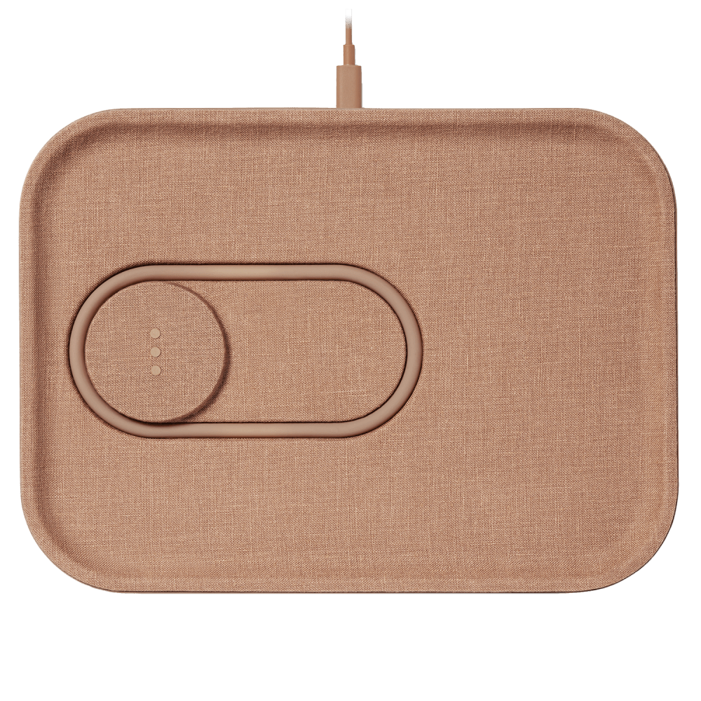 Wholesale cell phone accessory Courant - MAG:3 Essentials Wireless MagSafe Charging Pad - Camel