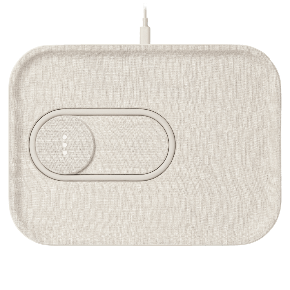 Wholesale cell phone accessory Courant - MAG:3 Essentials Wireless MagSafe Charging Pad - Natural