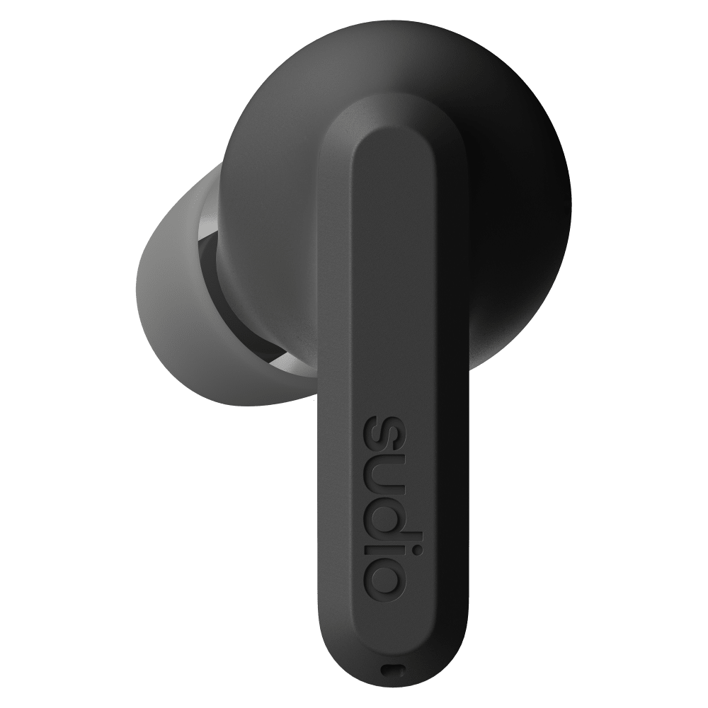 Wholesale cell phone accessory Sudio - D11 Comfy All-Day Earbuds - Black