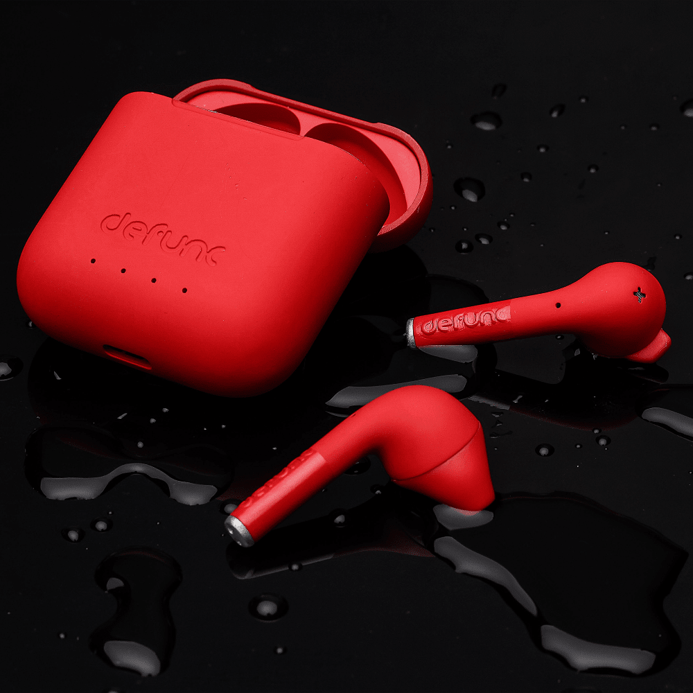 Wholesale cell phone accessory Defunc - True GO Slim Wireless In Ear Headphones - Red