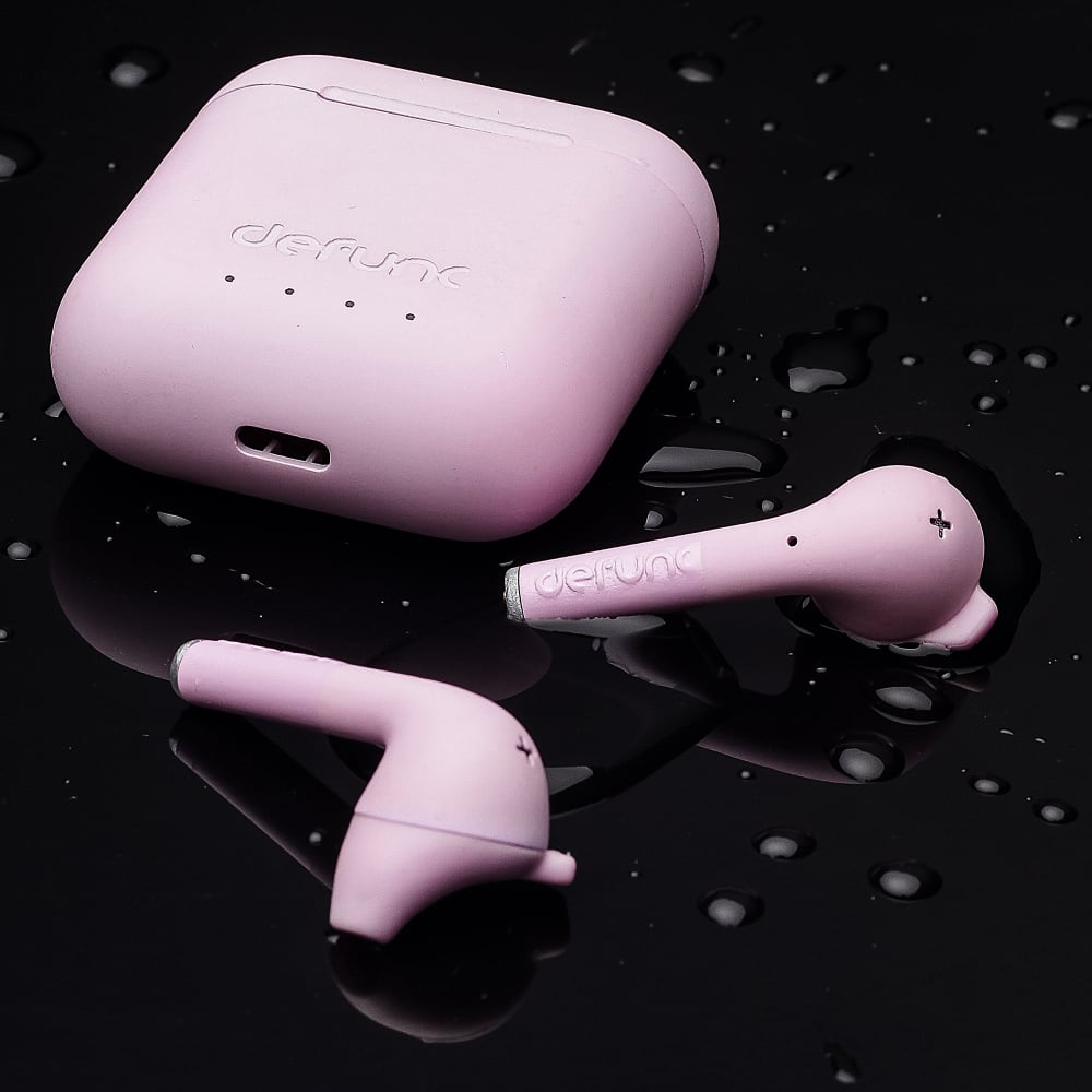 Wholesale cell phone accessory Defunc - True GO Slim Wireless In Ear Headphones - Pink
