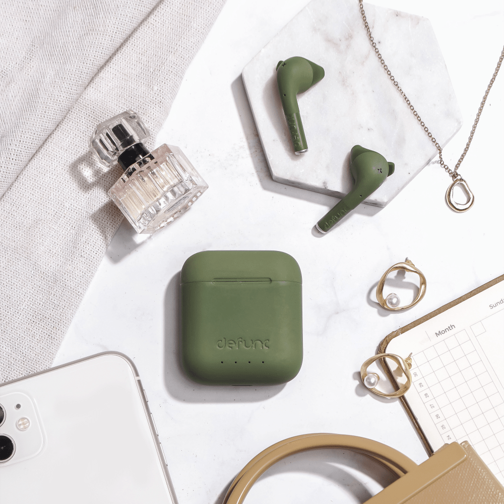 Wholesale cell phone accessory Defunc - True GO Slim Wireless In Ear Headphones - Green