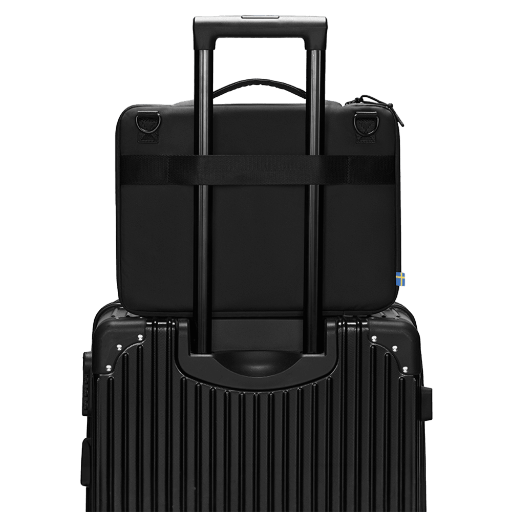 Wholesale cell phone accessory Gaston Luga - Dash Cushioned Briefcase 13 / 14in - Black