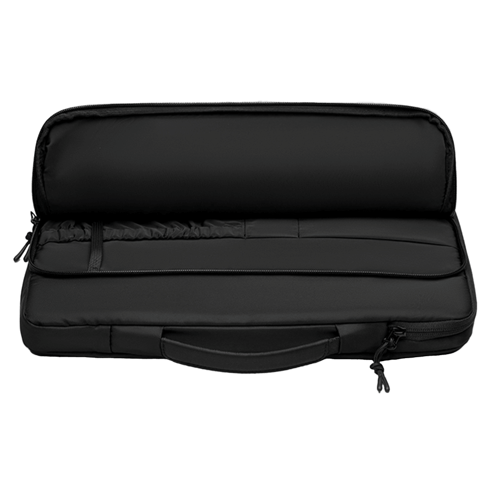 Wholesale cell phone accessory Gaston Luga - Dash Cushioned Briefcase 16in - Black