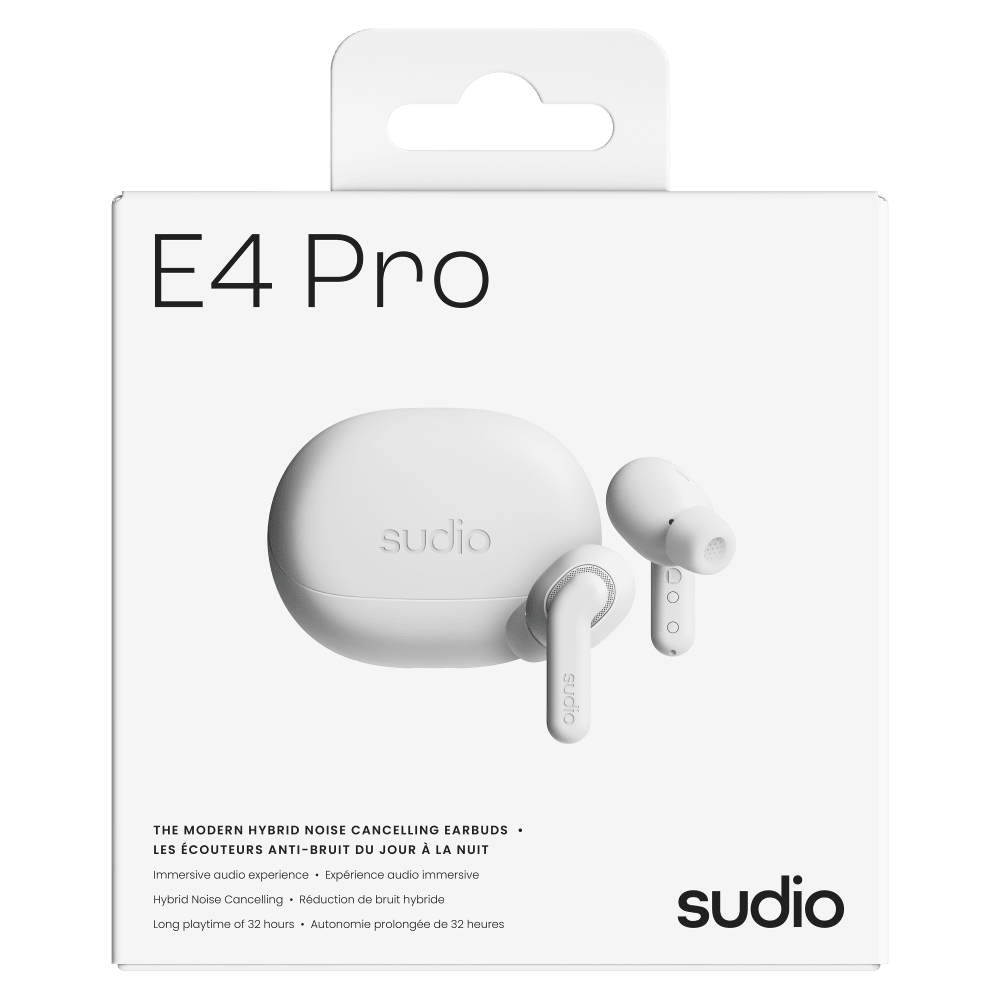 Wholesale cell phone accessory Sudio - E4 Pro Hybrid Active Noise Cancelling Bluetooth Headphones
