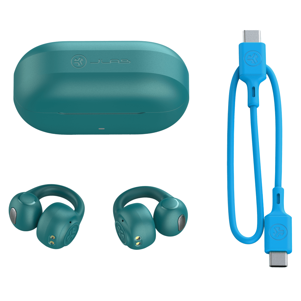 Wholesale cell phone accessory JLab - Flex True Wireless Earbuds - Teal