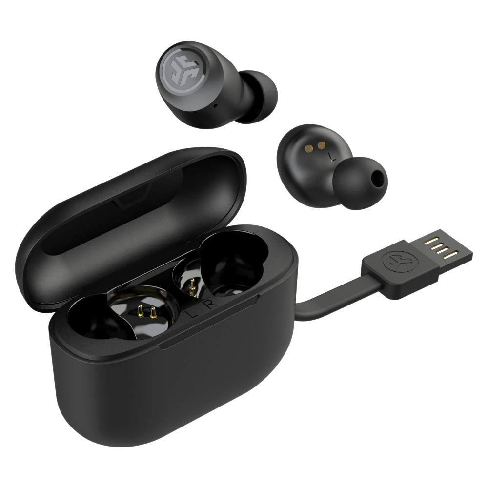 Wholesale cell phone accessory JLab - GO Air POP True Wireless In Ear Earbuds - Black