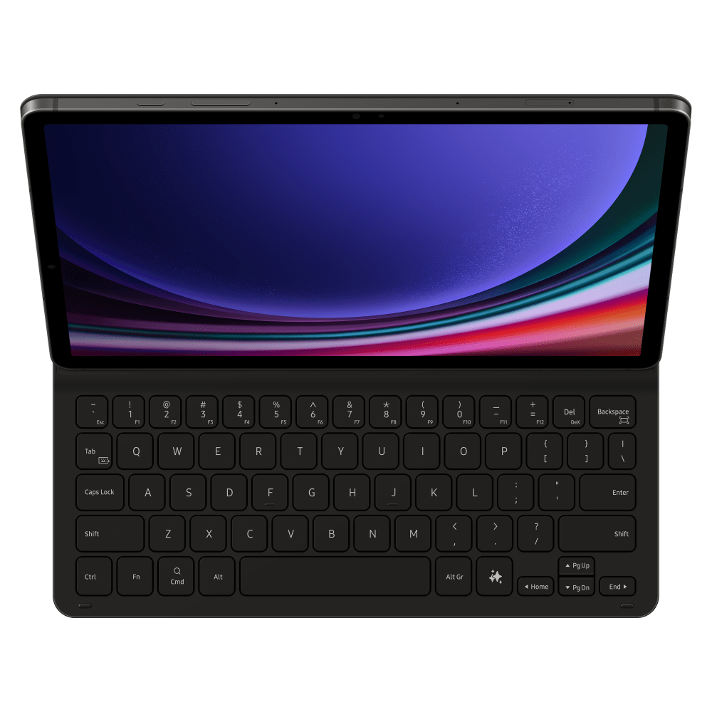 Wholesale cell phone accessory Samsung - Book Cover Keyboard Slim Case for Samsung Galaxy Tab