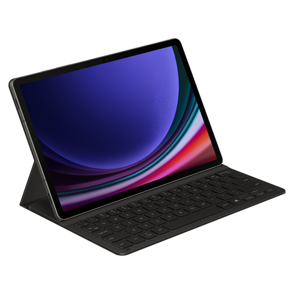 Wholesale cell phone accessory Samsung - Book Cover Keyboard Slim Case for Samsung Galaxy Tab