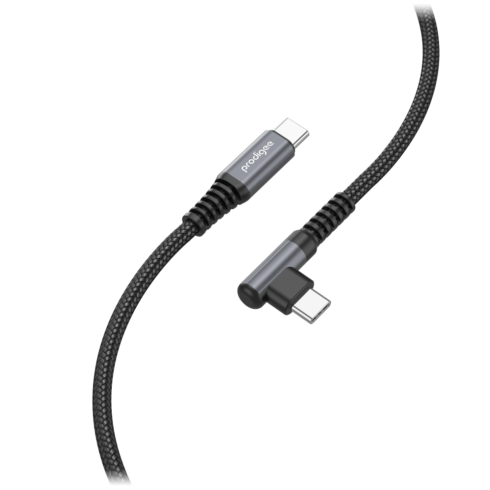 Wholesale cell phone accessory prodigee - Energee Gaming Cable USB C to Right Angle USB C -