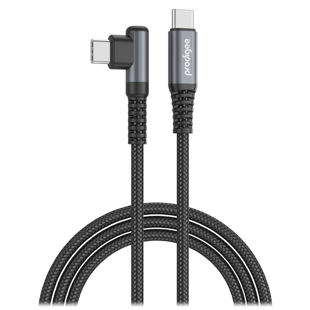 Wholesale cell phone accessory prodigee - Energee Gaming Cable USB C to Right Angle USB C -