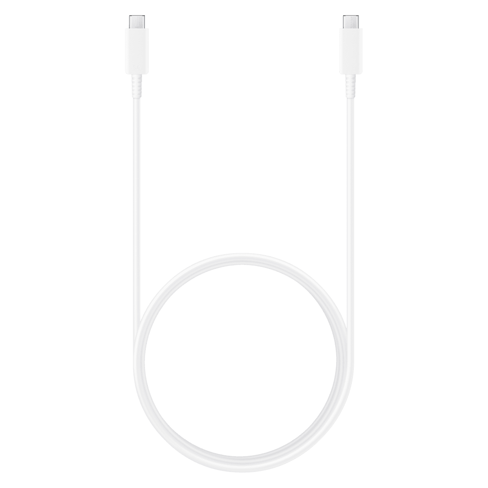 Wholesale cell phone accessory Samsung - USB C to USB C Cable 5A 1.8m - White