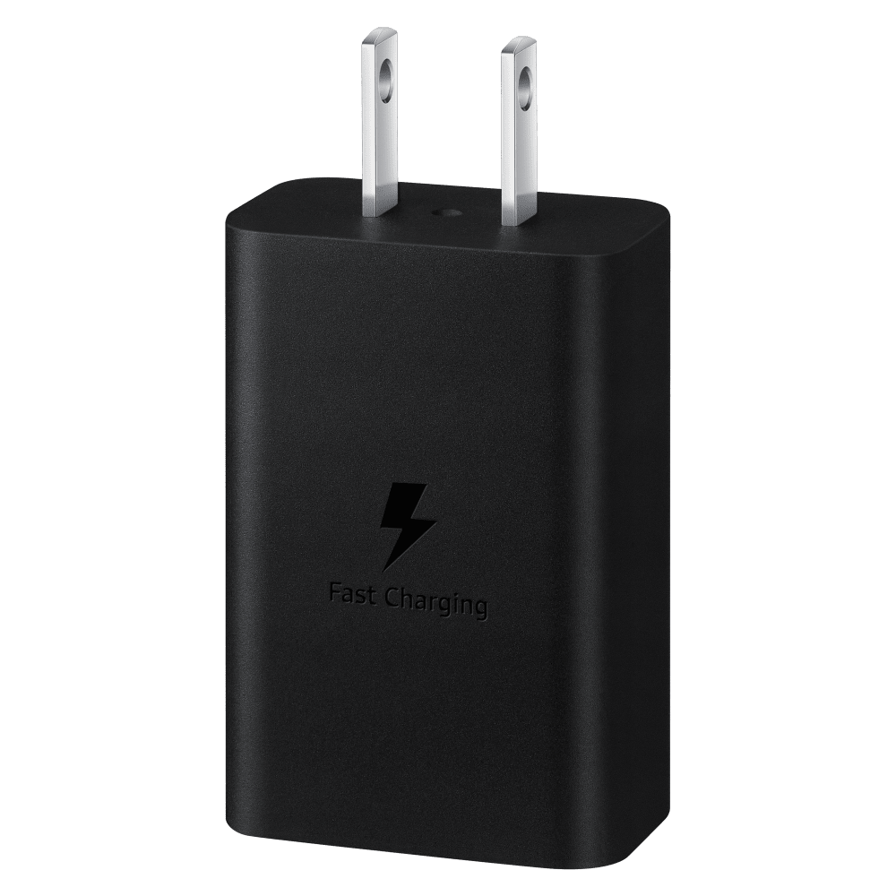 Wholesale cell phone accessory Samsung - Power Adapter 15W with USB C Cable - Black